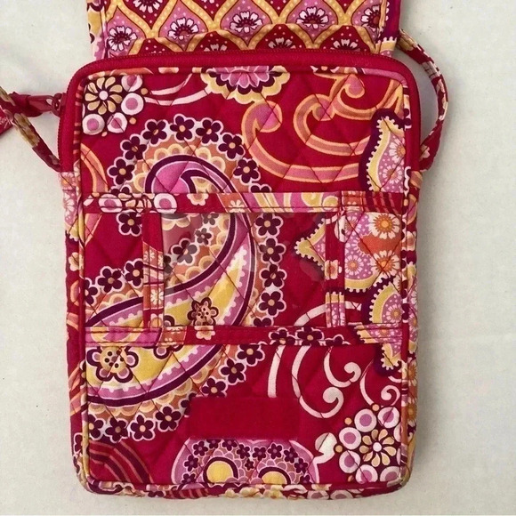 Vera Bradley Shoulder Crossbody‎ Purse Raspberry Fizz (Retired) - Picture 6 of 10